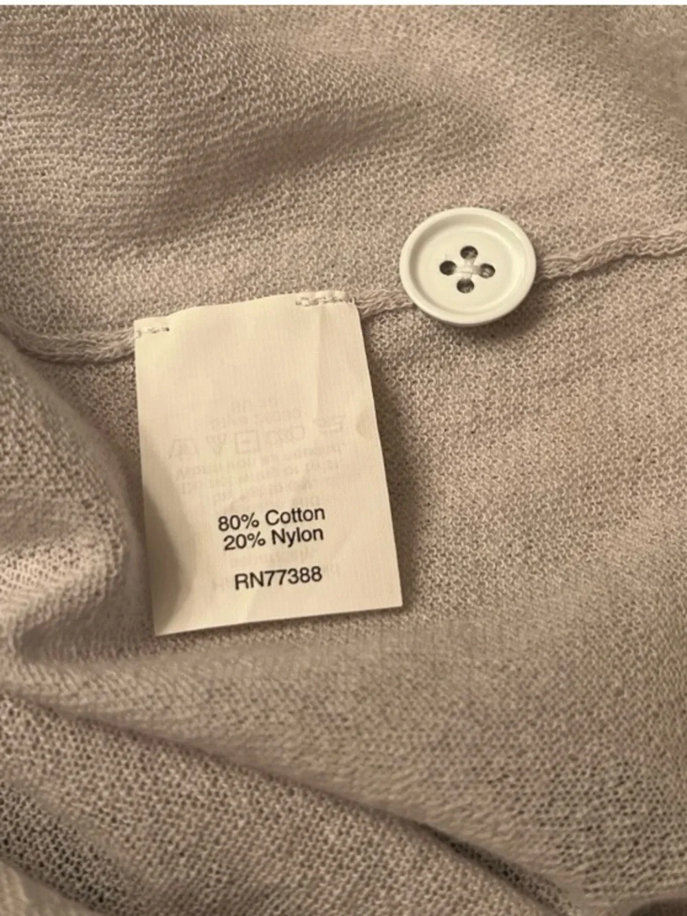 Jcrew lightweight gray and white sweater size S